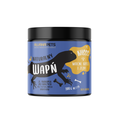 Witaminy dla żółwi i gadów wapń naturalny 100 g